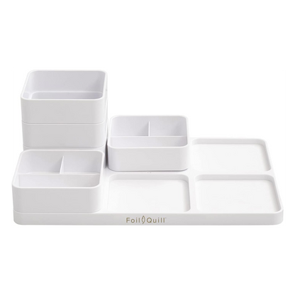 Foil Quill Storage &amp; USB Caddy / Base para USB y Organizador Almacenamiento y Organización We R Memory Keepers