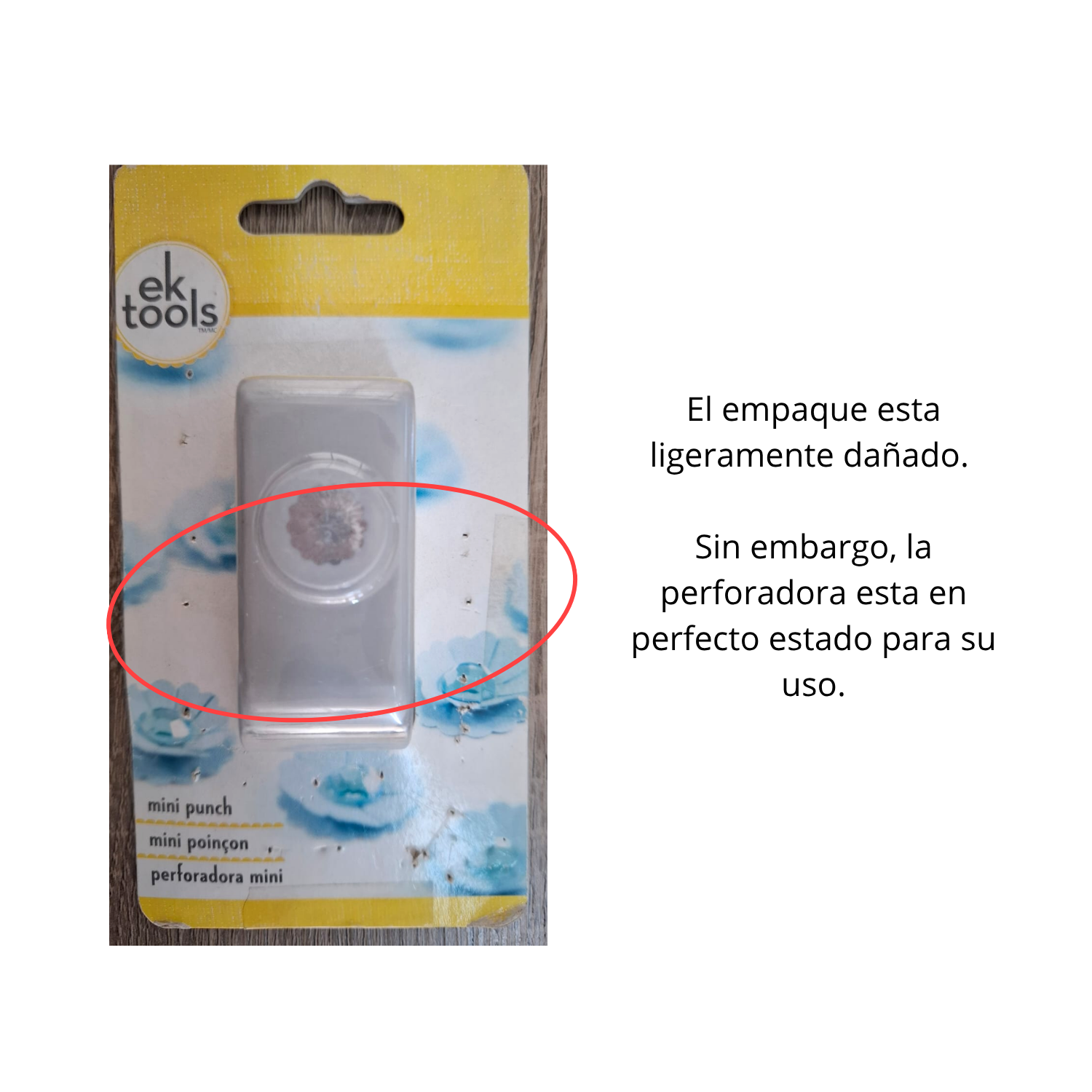 EA Slim Punch Scallop Circle 1/2" / Perforadora de Círculo Onditas 1.27 cm Perforadoras Ek Success