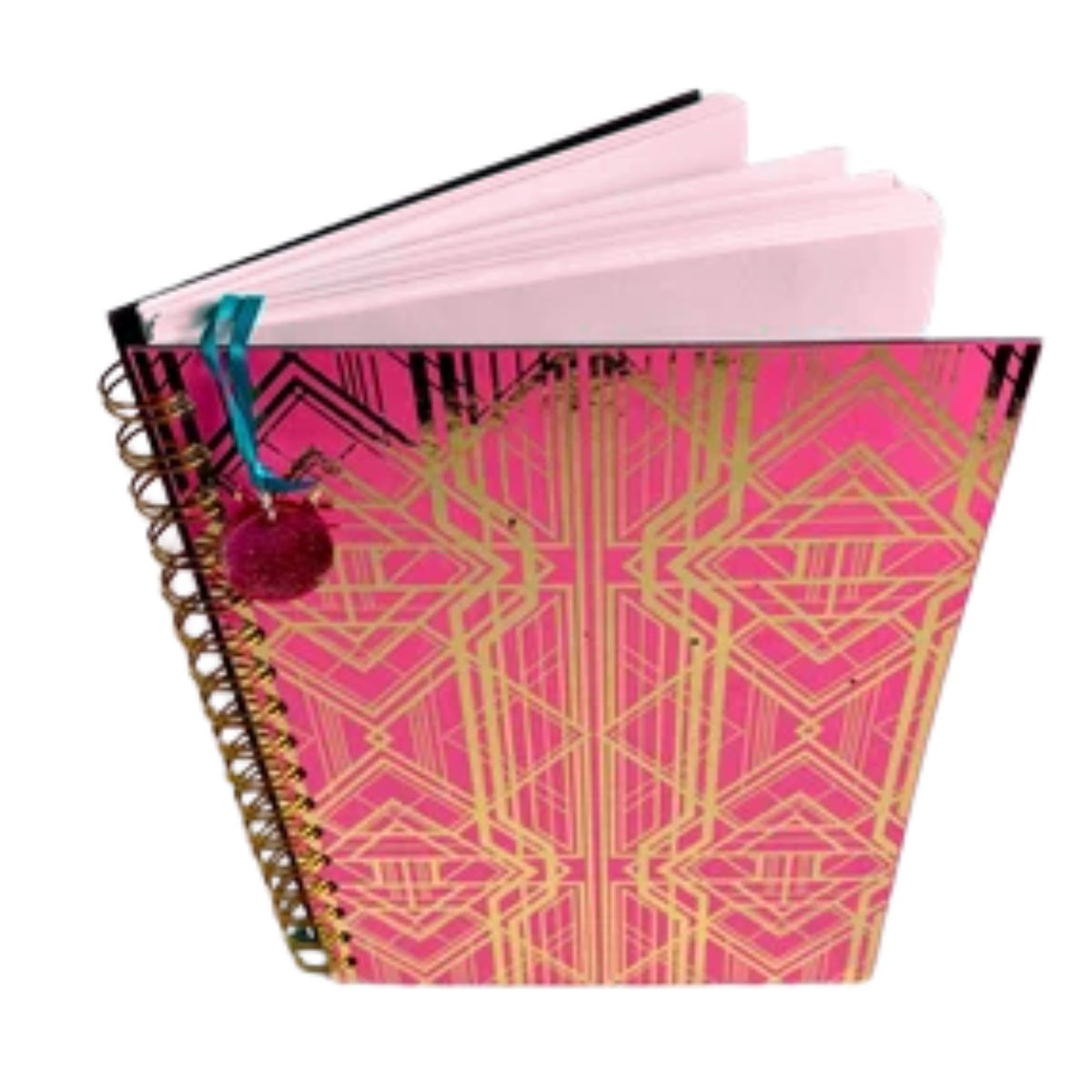 Interiores 100 Hojas de Papel color Rosa 75gr. A5 Encuadernacion Hobbees