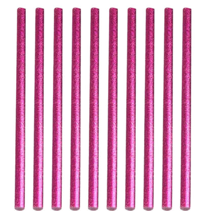 Barras Mini de Silicón con Brillitos Rosa Adhesivos / Pegamentos Hobbees