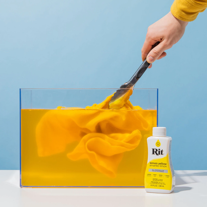 Rit Dye Liquid Lemon Yellow / Líquido para Teñir Amarillo limón Pintura para Tela Rit