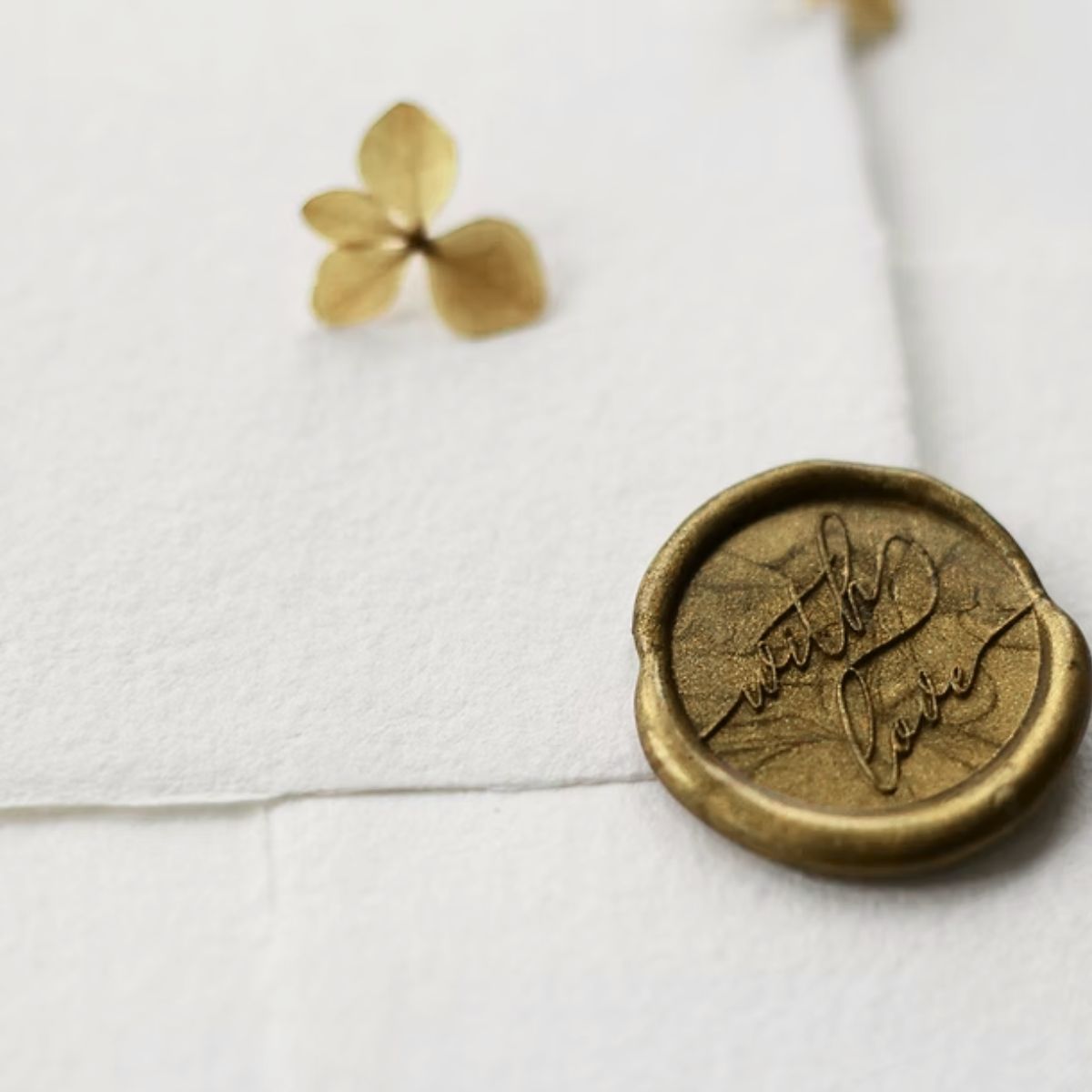 Perlas De Lacre Para Sellos Dorado Sellos Mintopía