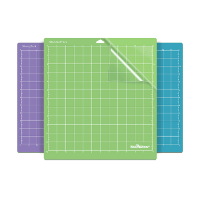 Cutting Mats Set 3 Pkg 12" x 12" / Set de 3 Tapetes de Corte Mats para Plotters Teckwrap