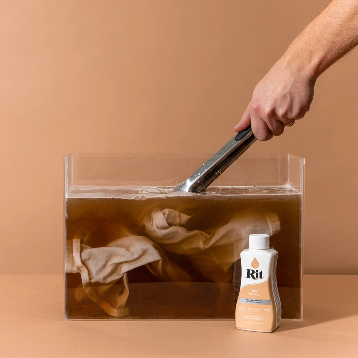 Rit Dye Liquid Tan / Líquido para Teñir Tostado Pintura para Tela Rit