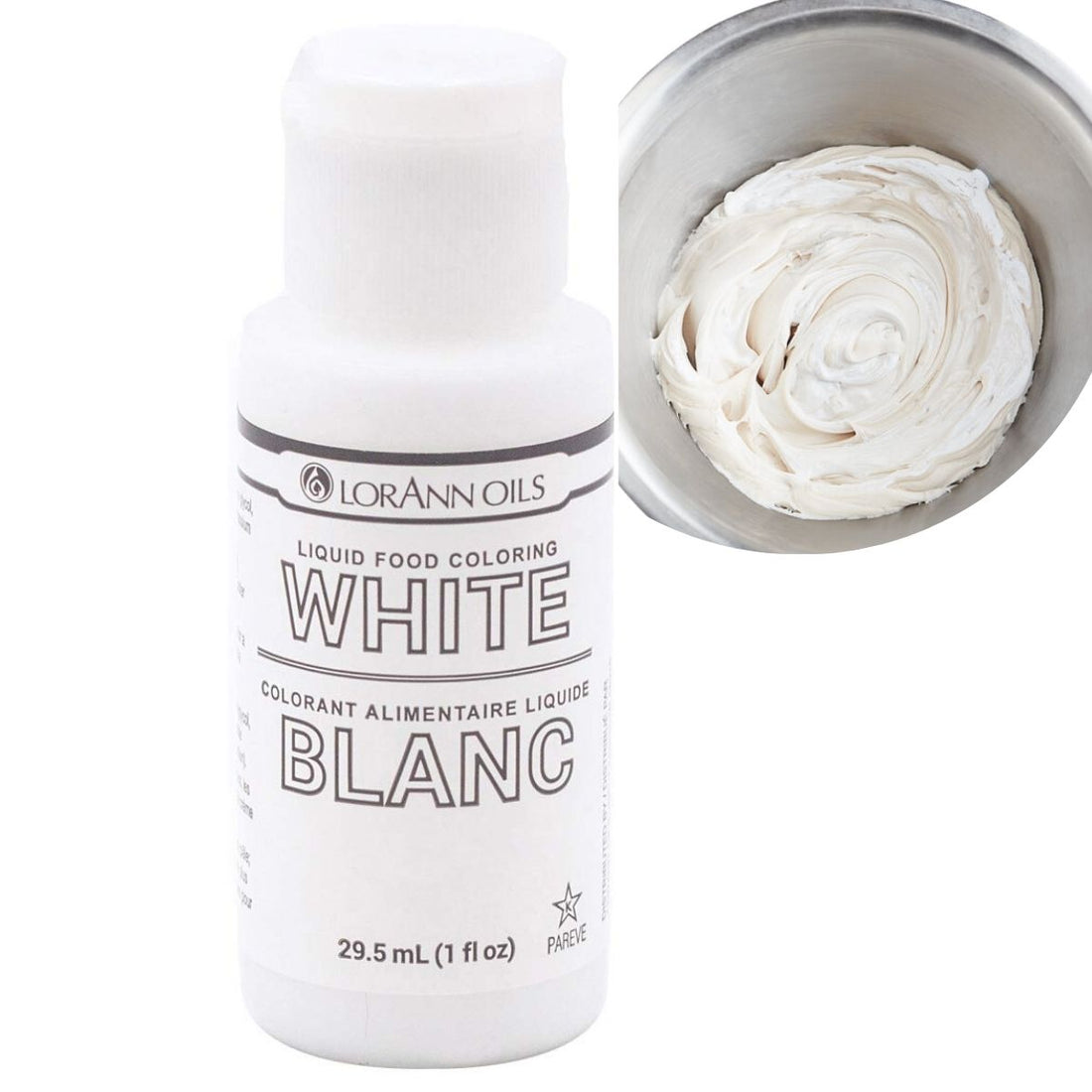Food Coloring / Colorante Para Alimentos Blanco Repostería LorAnn Oils