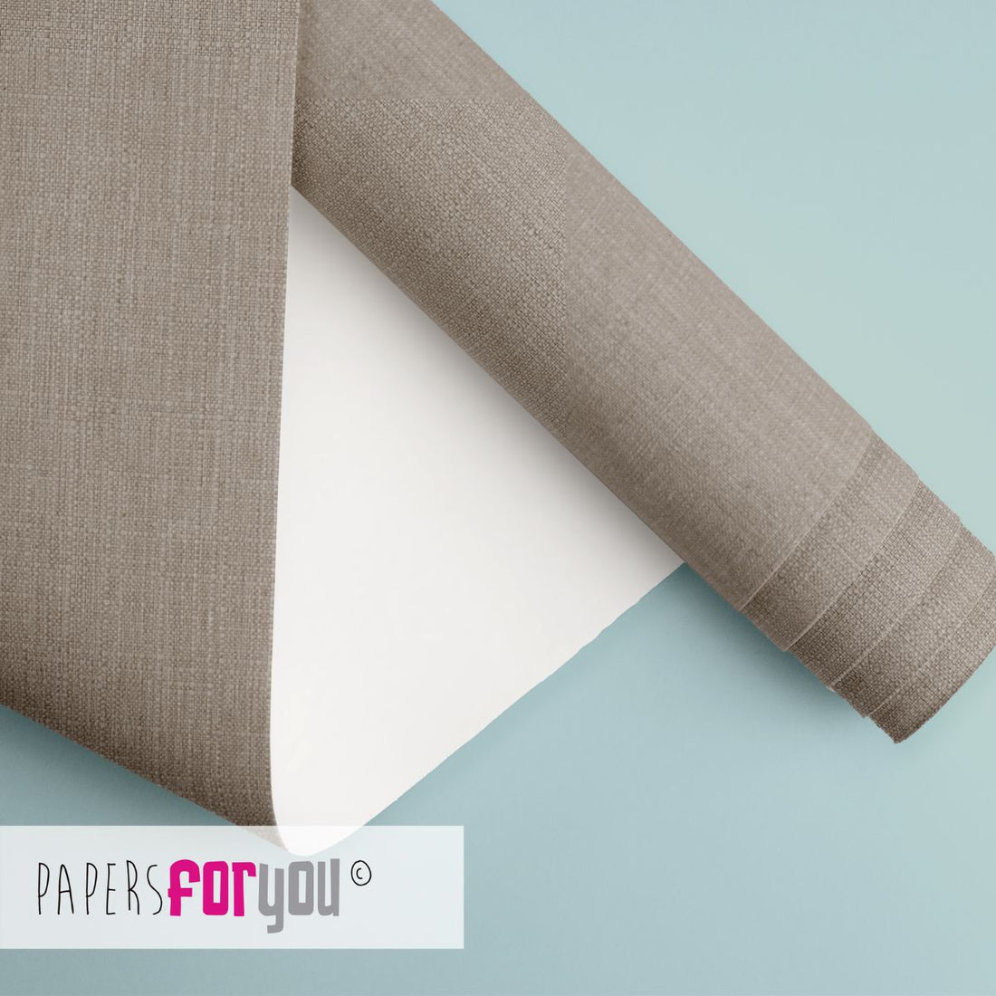 Lino Estampado Español para Encuadernación Dark Beige Encuadernacion Papers For You