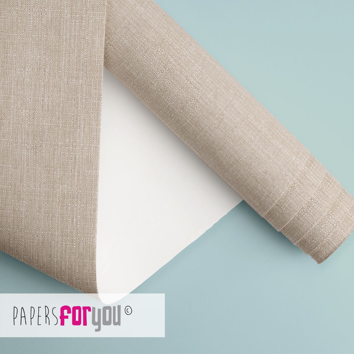 Lino Estampado Español para Encuadernación Light Beige Encuadernacion Papers For You