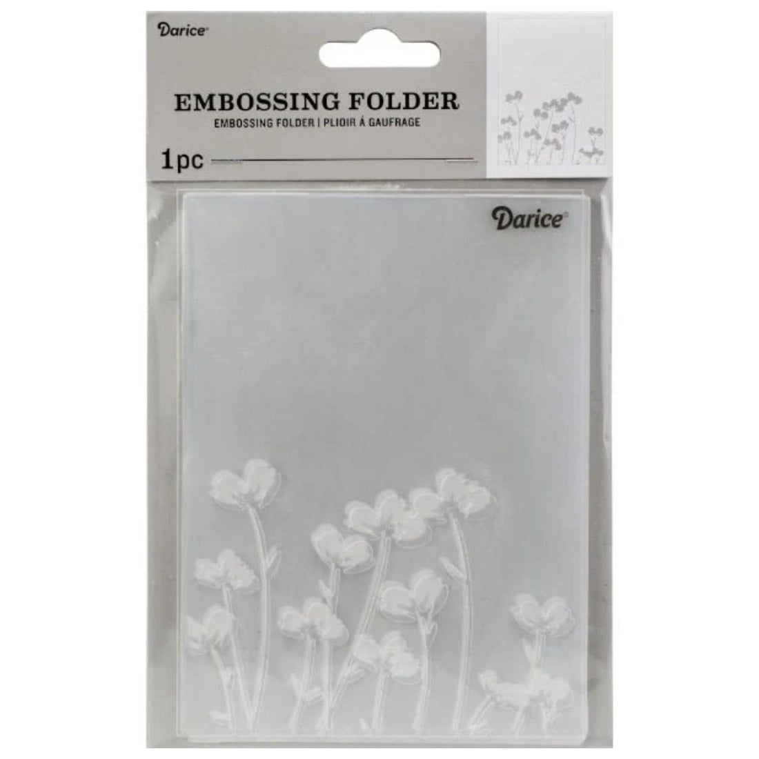 Embossing Folder Flowers / Folder de Grabado Flores Folders de Grabado Darice