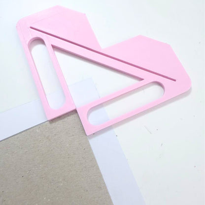 Esquinero para Puntas Perfectas Rosa Encuadernacion Hobbees