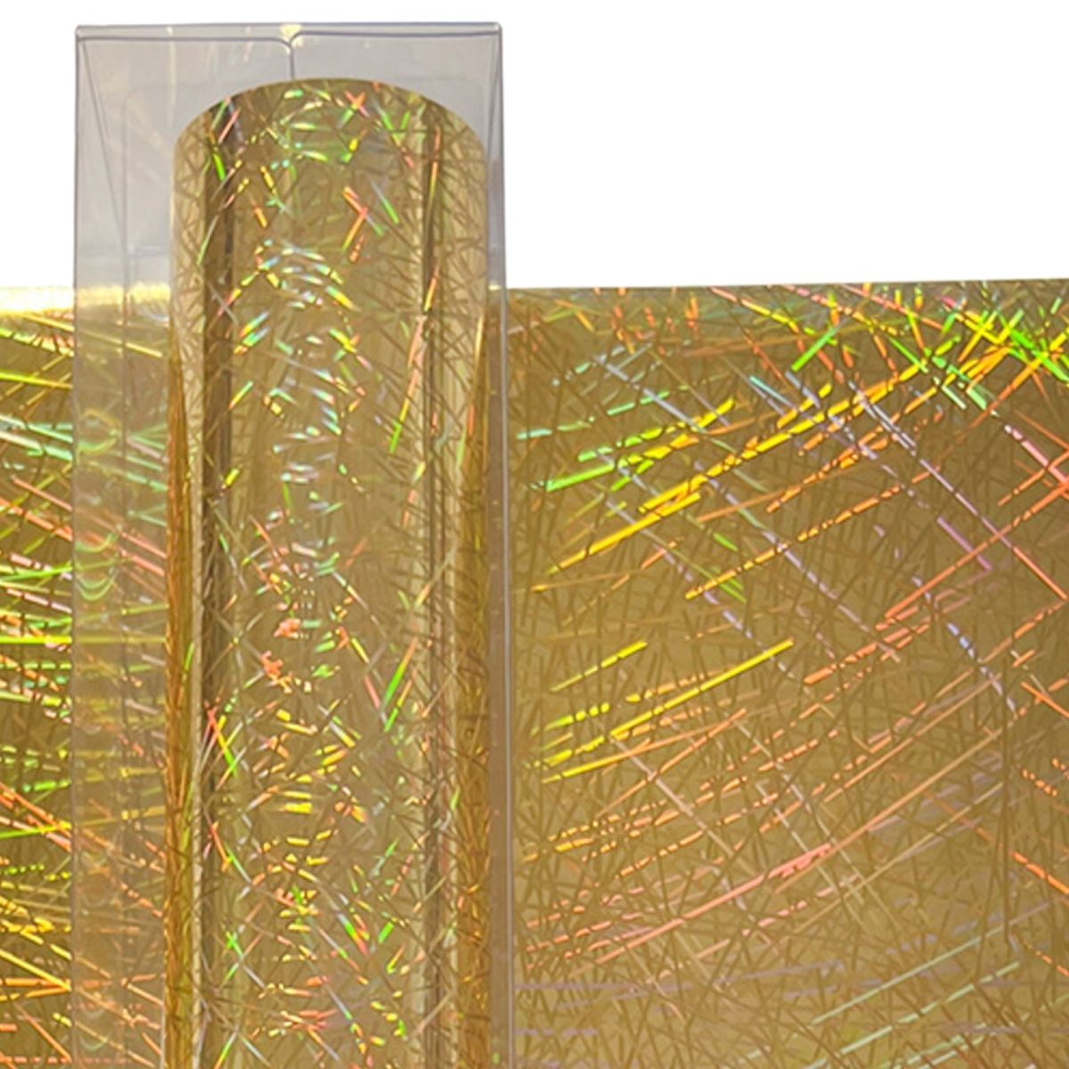 Foil Para Tinta Dorado Eléctrico Holográfico 3m Foil Reactivo Angie Guerra