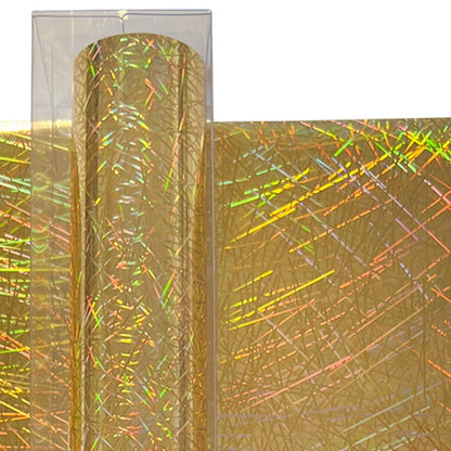 Foil Para Tinta Dorado Eléctrico Holográfico 3m Foil Reactivo Angie Guerra