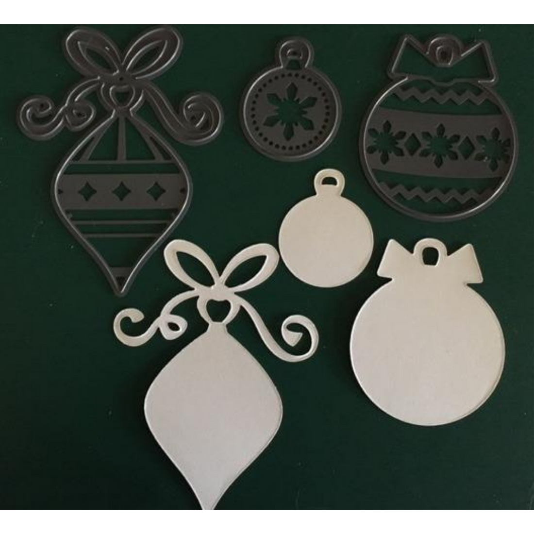Ornaments Dies / Adornos Navideños Dados de Corte / Suajes / Troqueles Darice
