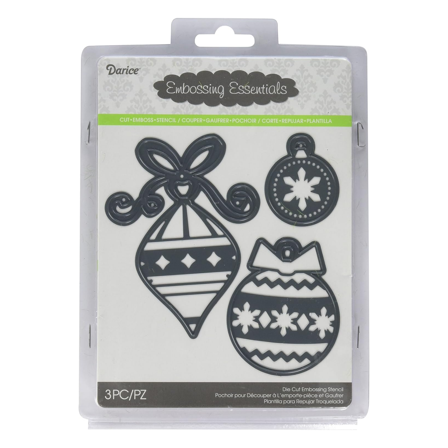 Ornaments Dies / Adornos Navideños Dados de Corte / Suajes / Troqueles Darice