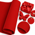 Fourz Cardstock Classic Red / Cartulina Color Rojo Clásico 30.5 cm Papel, Hojas Sueltas Bazzill