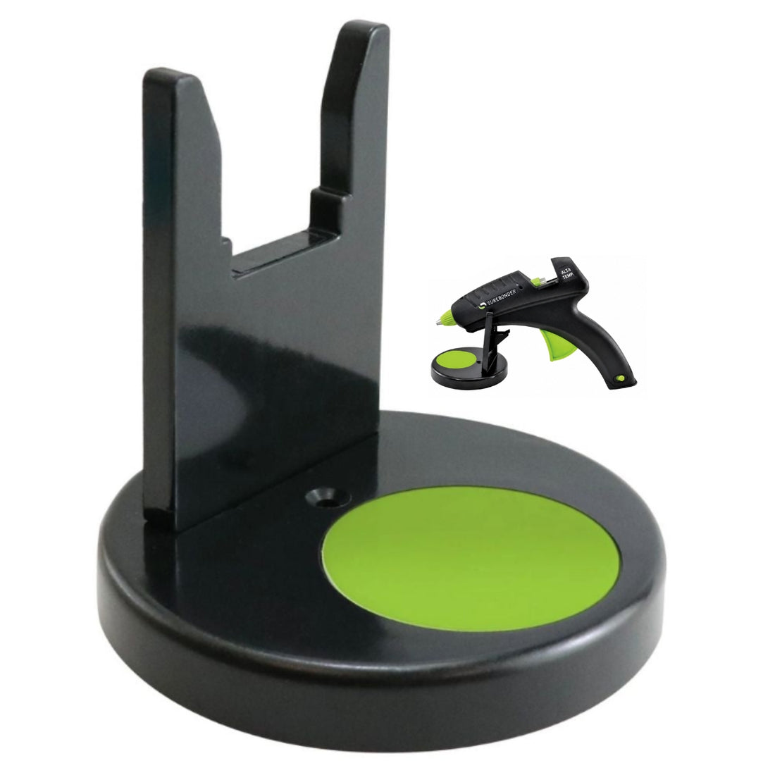 Glue Gun Stand &amp; Non-Stick Pad / Soporte para Pistola de Silicón Accesorios SureBonder