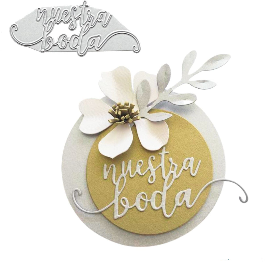 Suaje de Nuestra Boda Dados de Corte / Suajes / Troqueles Hobbees