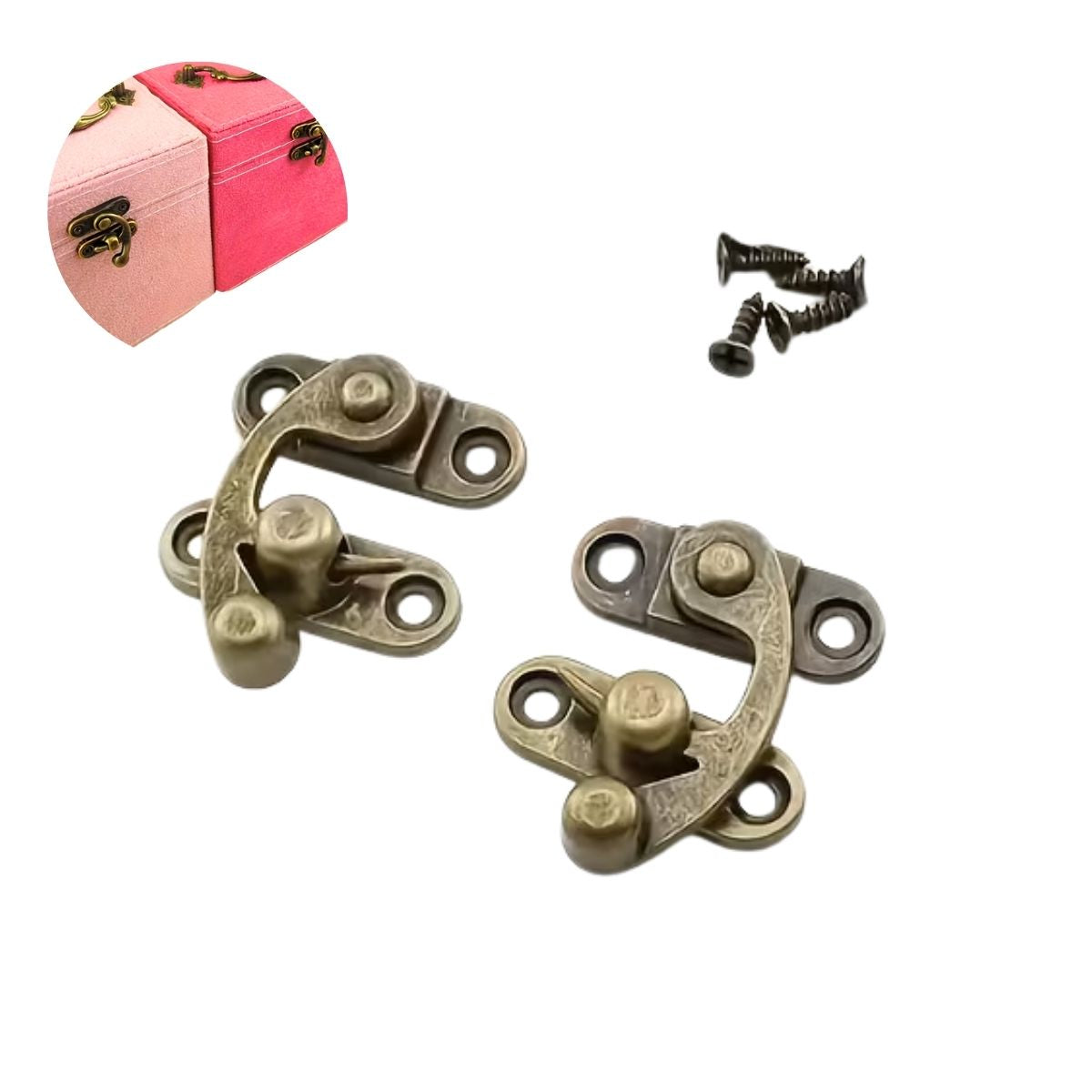 Herraje Cerrojo de Cuernos Bronce Accesorios Hobbees