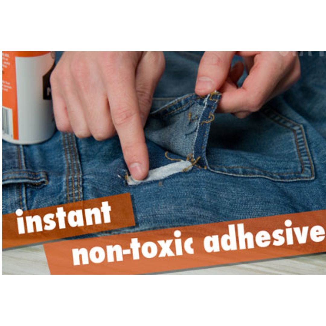 Tear Mender Adhesive / Adhesivo Para Reparar Tela y Cuero Descontinuado Tear Mender