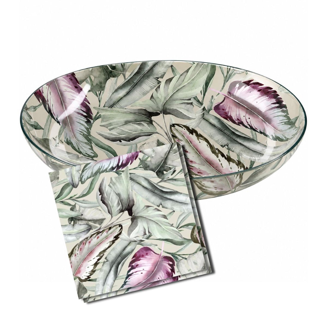 Servilleta de Papel Tropical Leaves 