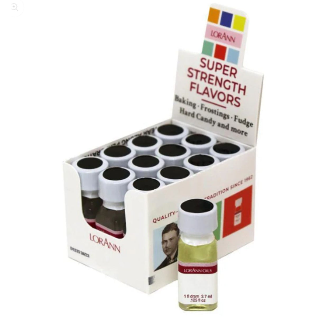 12 Variety Pack Super-Strength Flavors / 12 Saborizantes Concentrados Repostería Lorann Gourmet