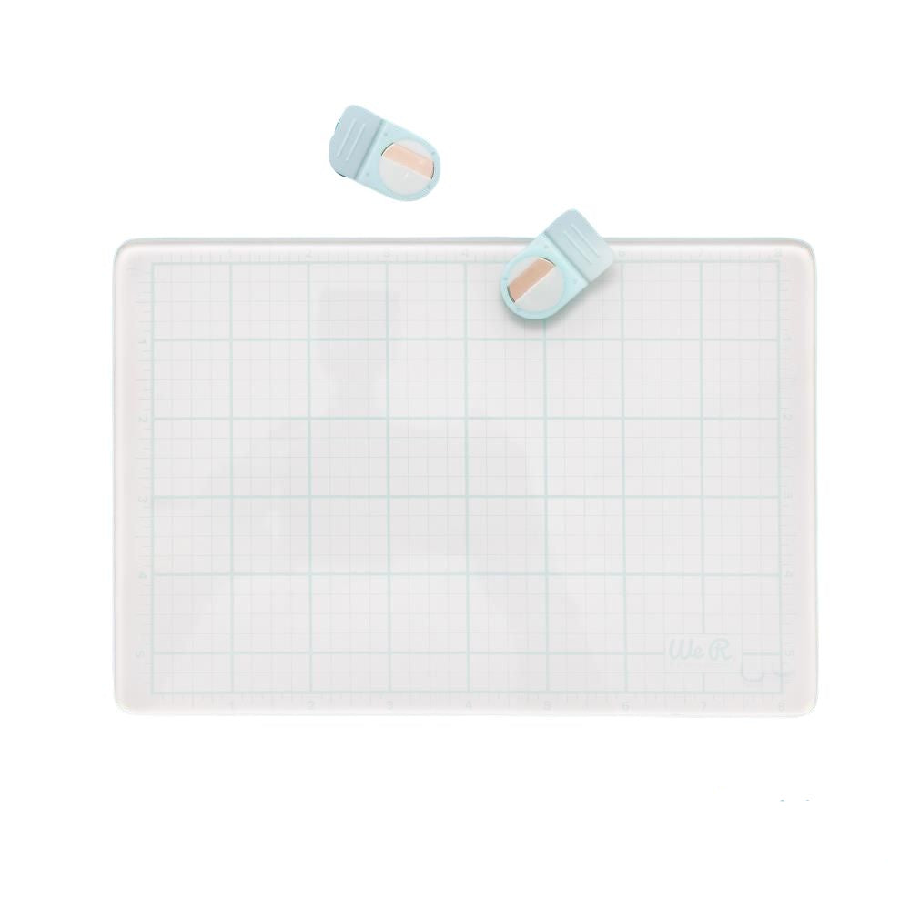 Magnetic Glass Mat 9" x 6" / Tapete magnético de vidrio Tapetes, Mats We R Memory Keepers