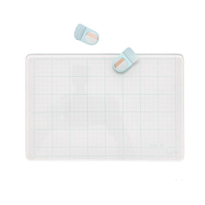 Magnetic Glass Mat 9" x 6" / Tapete magnético de vidrio Tapetes, Mats We R Memory Keepers