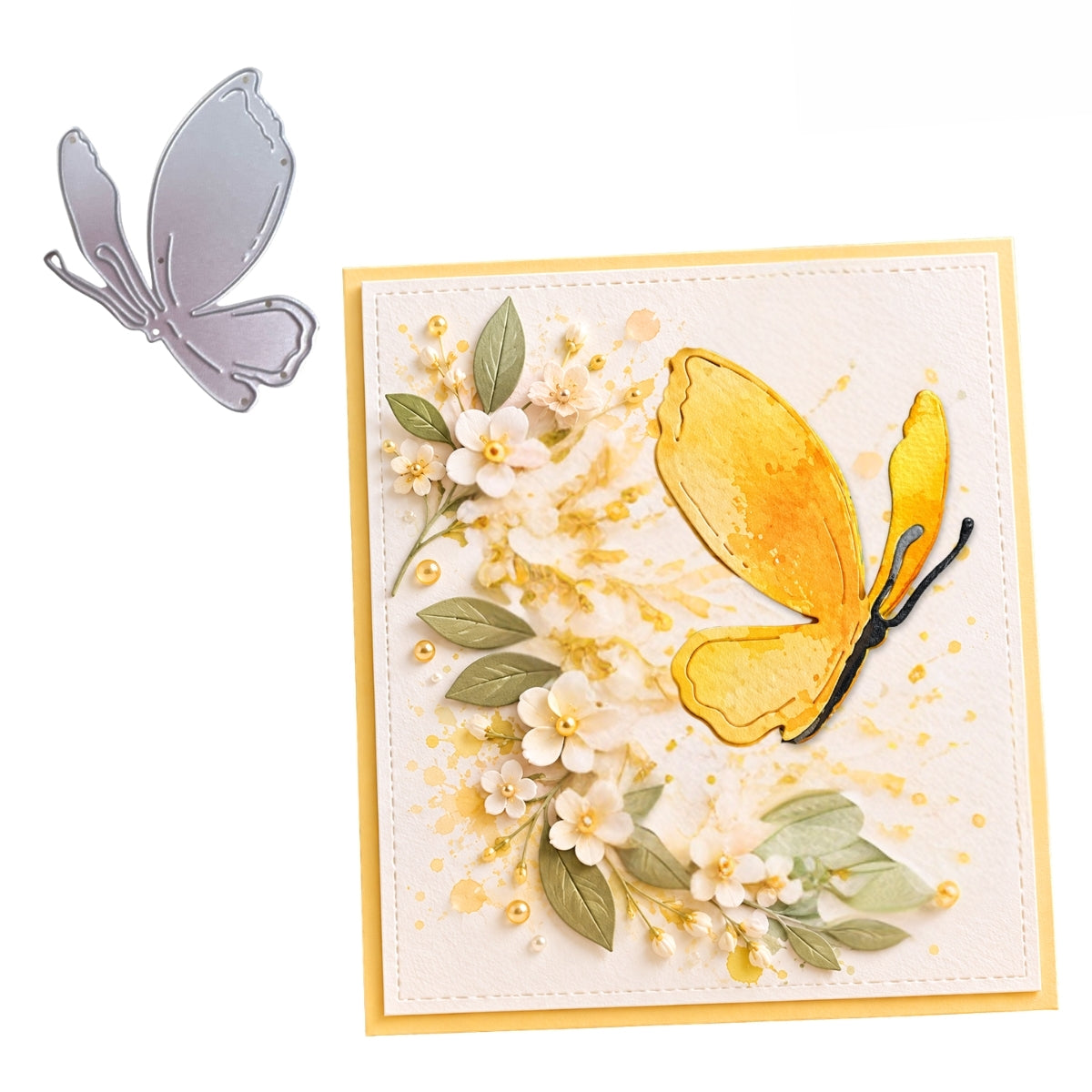 Mariposa 3D Dados de Corte / Suajes / Troqueles Hobbees