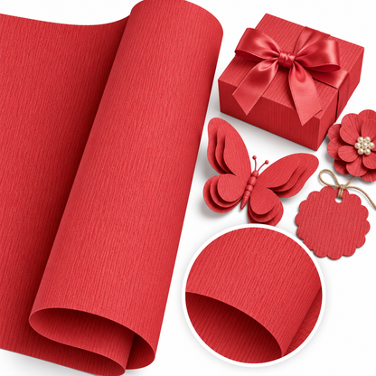 Mono Cardstock Flamingo / Cartulina Color Rojo 30.5 cm Papel, Hojas Sueltas Bazzill