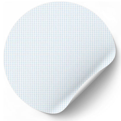 Lino Estampado Español para Encuadernación Vichy Baby Blue Encuadernacion Papers For You