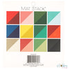 Cardstock Mat Stack / Block Cartulina de Colores Doble Cara 6&quot;