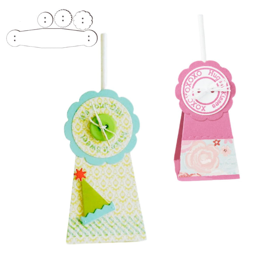 Suaje de Cajita para Paletas de Caramelo Dados de Corte / Suajes / Troqueles Hobbees