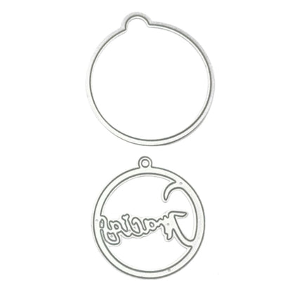 Suaje de Etiqueta Gracias Dados de Corte / Suajes / Troqueles Hobbees