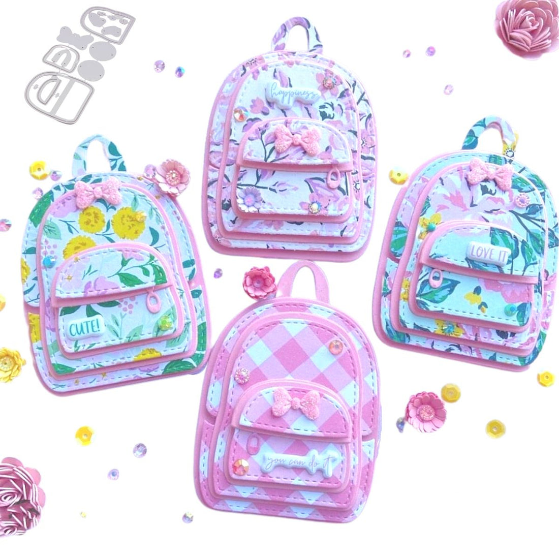 Suaje de Back Pack Mickey Dados de Corte / Suajes / Troqueles Hobbees