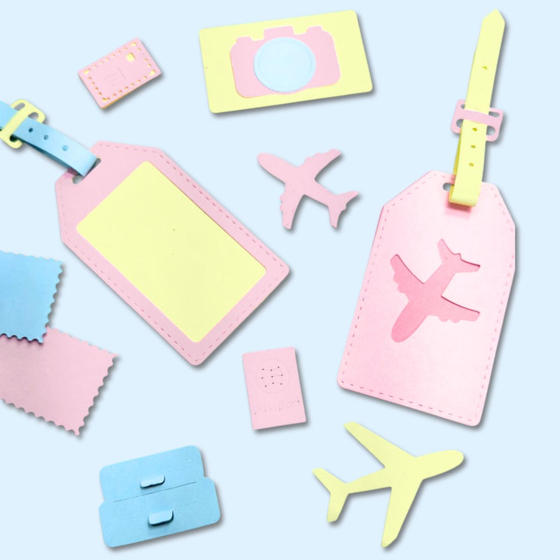 Set de Troqueles Happy Traveler Dados de Corte / Suajes / Troqueles Lyssette Guiot Crafts