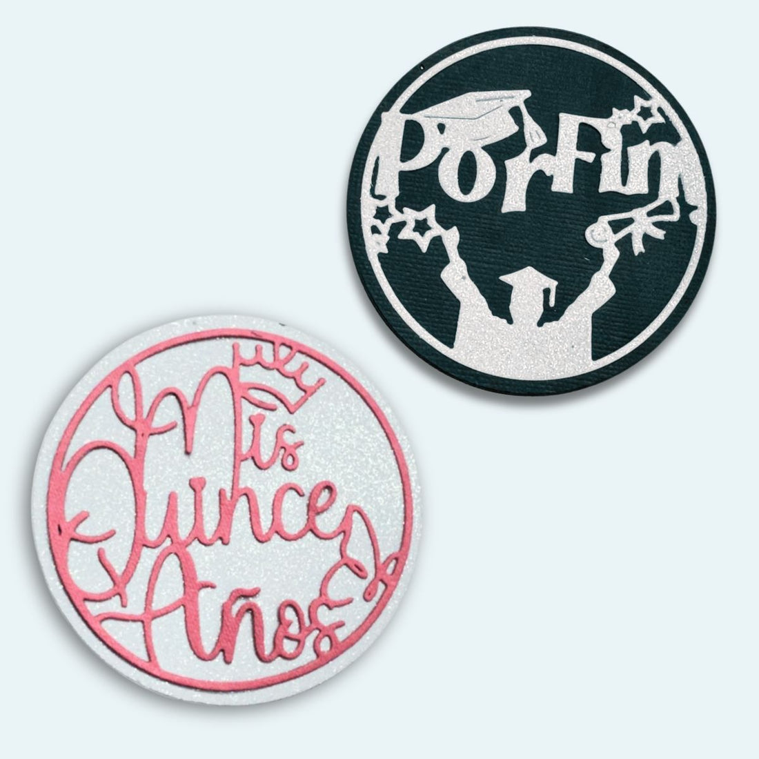 Set de Troqueles Mis XV y Graduación Dados de Corte / Suajes / Troqueles Lyssette Guiot Crafts