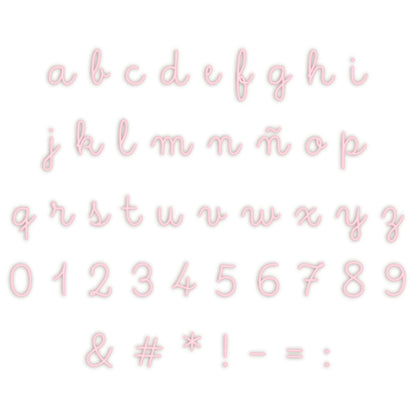 Set de Troqueles Alfabeto Script Mini Dados de Corte / Suajes / Troqueles Lyssette Guiot Crafts