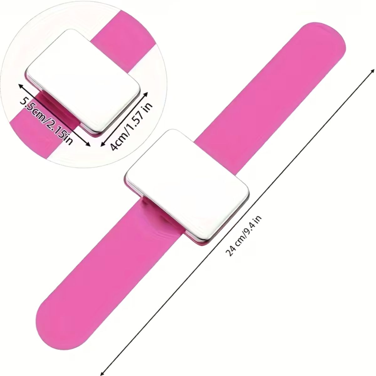 Pulsera Magnética Multiusos Rosa Costura Hobbees