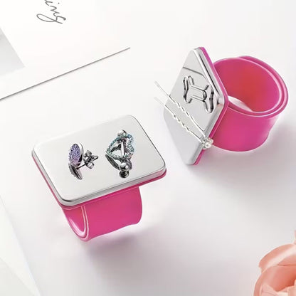 Pulsera Magnética Multiusos Rosa Costura Hobbees