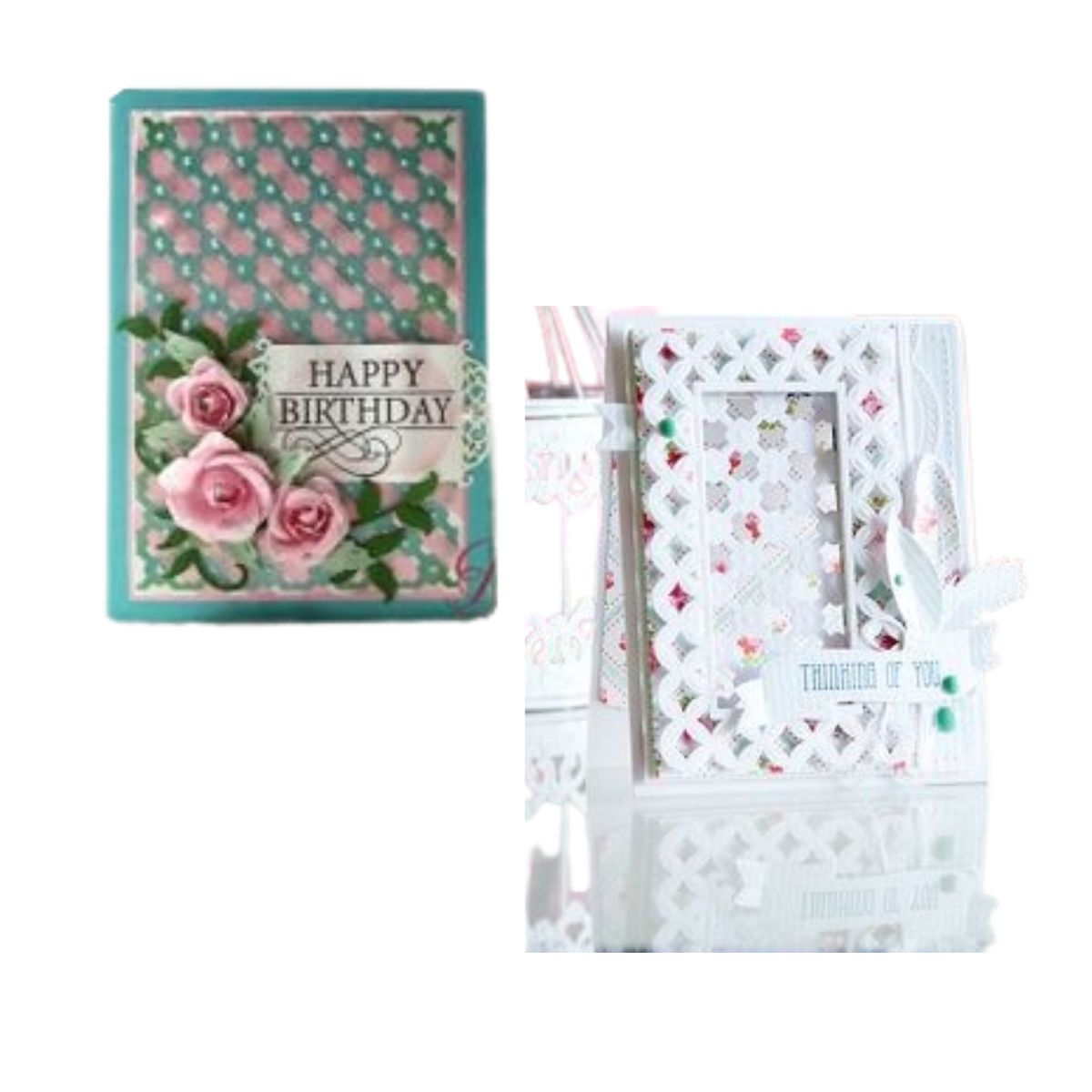 Suaje de Corte de Fondo para Tarjeta / Crisscross Dados de Corte / Suajes / Troqueles Spellbinders