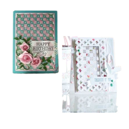 Suaje de Corte de Fondo para Tarjeta / Crisscross Dados de Corte / Suajes / Troqueles Spellbinders