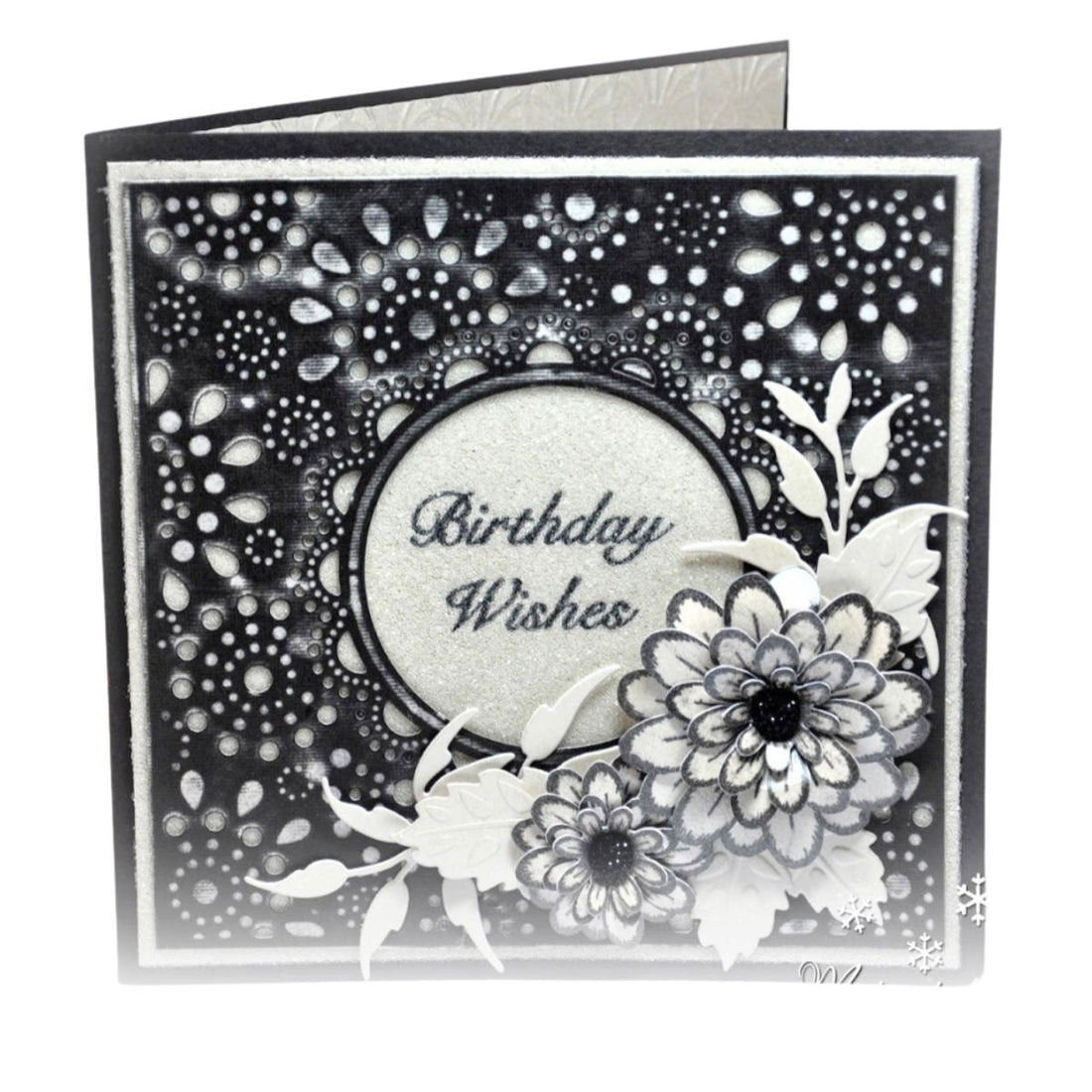 Suaje de Corte Para Hacer Fondos con Circulo Decorado / Aurora Dados de Corte / Suajes / Troqueles Crafter&