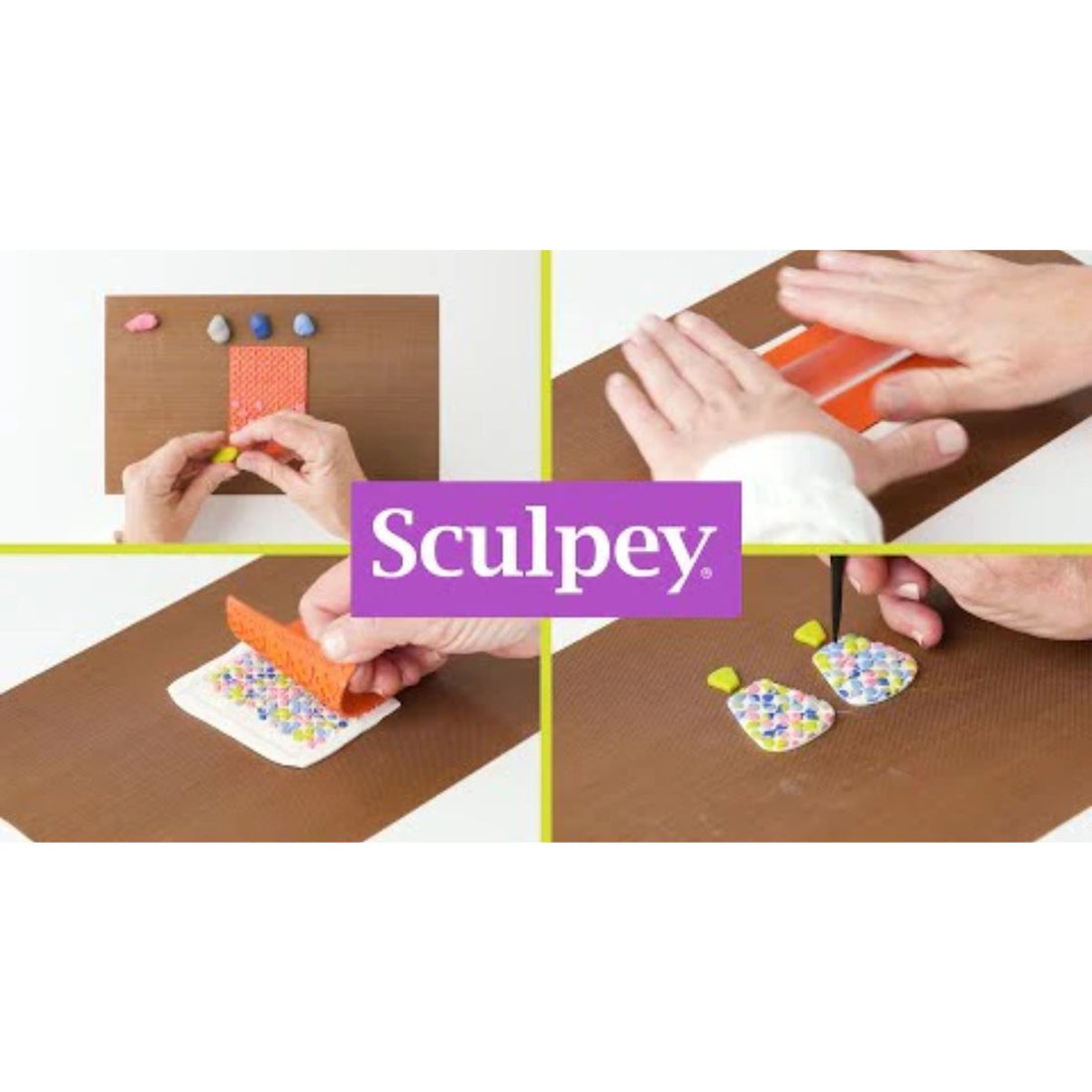 Acrylic Clay Roller / Rodillo de Acrílico para Arcilla Herramientas para Modelado Sculpey