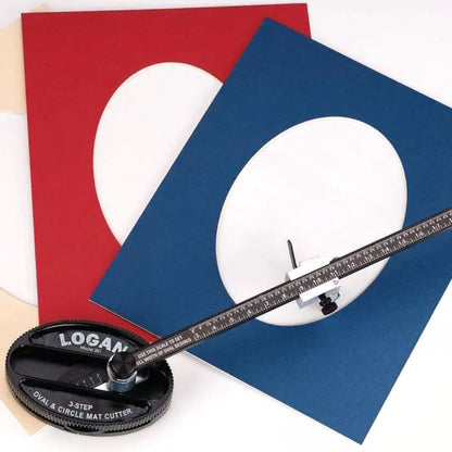 Oval &amp; Circle Cutter / Cortador de Círculos y Óvalos Para Carton Cortadoras / Guillotinas Logan