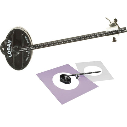 Oval &amp; Circle Cutter / Cortador de Círculos y Óvalos Para Carton Cortadoras / Guillotinas Logan