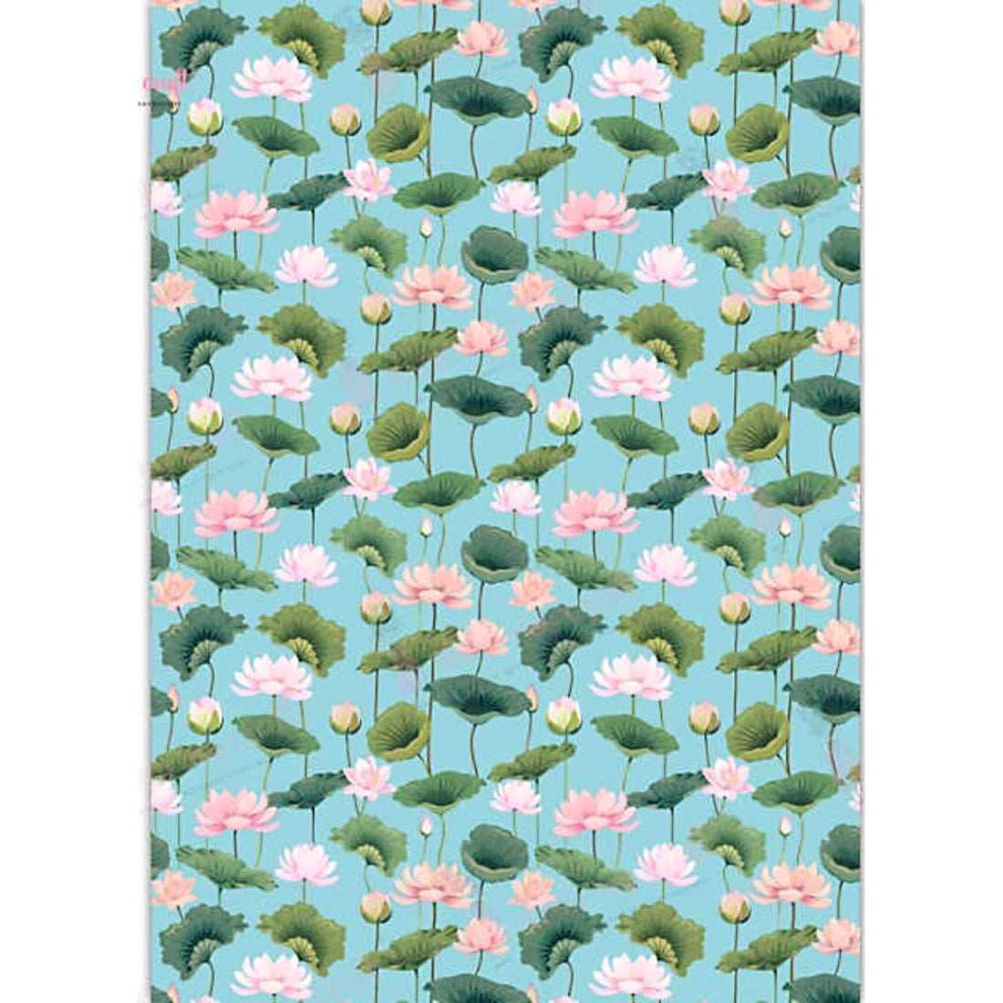 Lotus Fantasy Transfer Me Sheet A4 / Hoja de Transferencia Fantasía de Loto Servilletas de Papel para Decoupage Dress My Craft