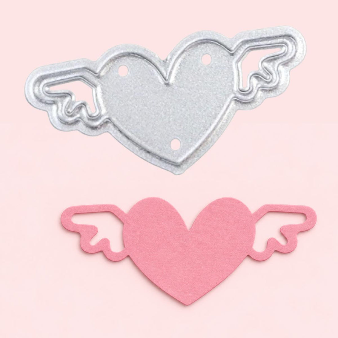 Suaje de Corazón con Alas