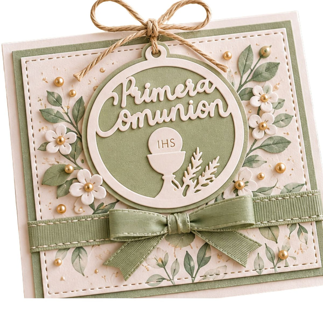 Suaje de Etiqueta Primera Comunion con Uvas Dados de Corte / Suajes / Troqueles Hobbees
