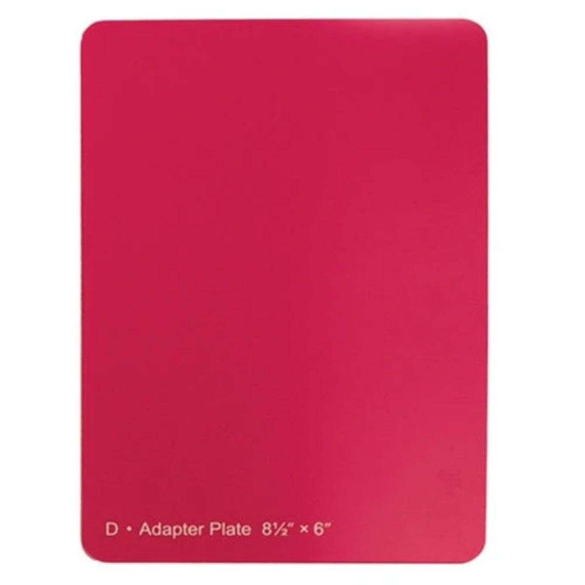 Grand Calibur Raspberry Plate Spellbinders Placa Corte Troqueladora 9.5x6