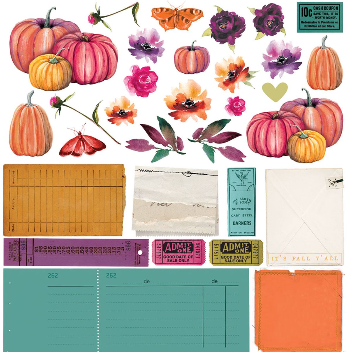 ARToptions Spice Pack 12" / Paquete de Cartulina Doble Cara Papel 49 and Market