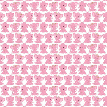 Baby Girl Cardstock Pack 6&quot; / Paquete de 24 Hojas de Cartulina Pequeño Milagro Niña Papel Little Birdie